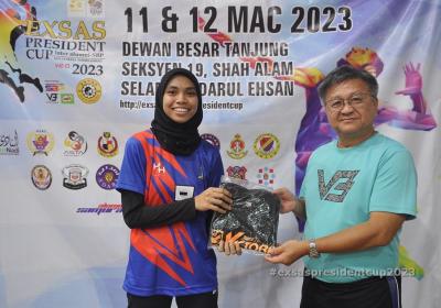 Best Spiker : Atikah Malek (Senmuo Angels)
